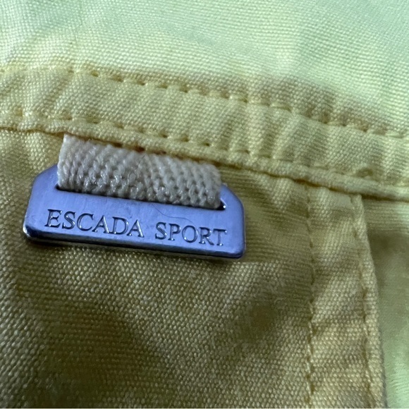 ESCADA SPORT Yellow Light Jacket 40 M - Picture 6 of 12